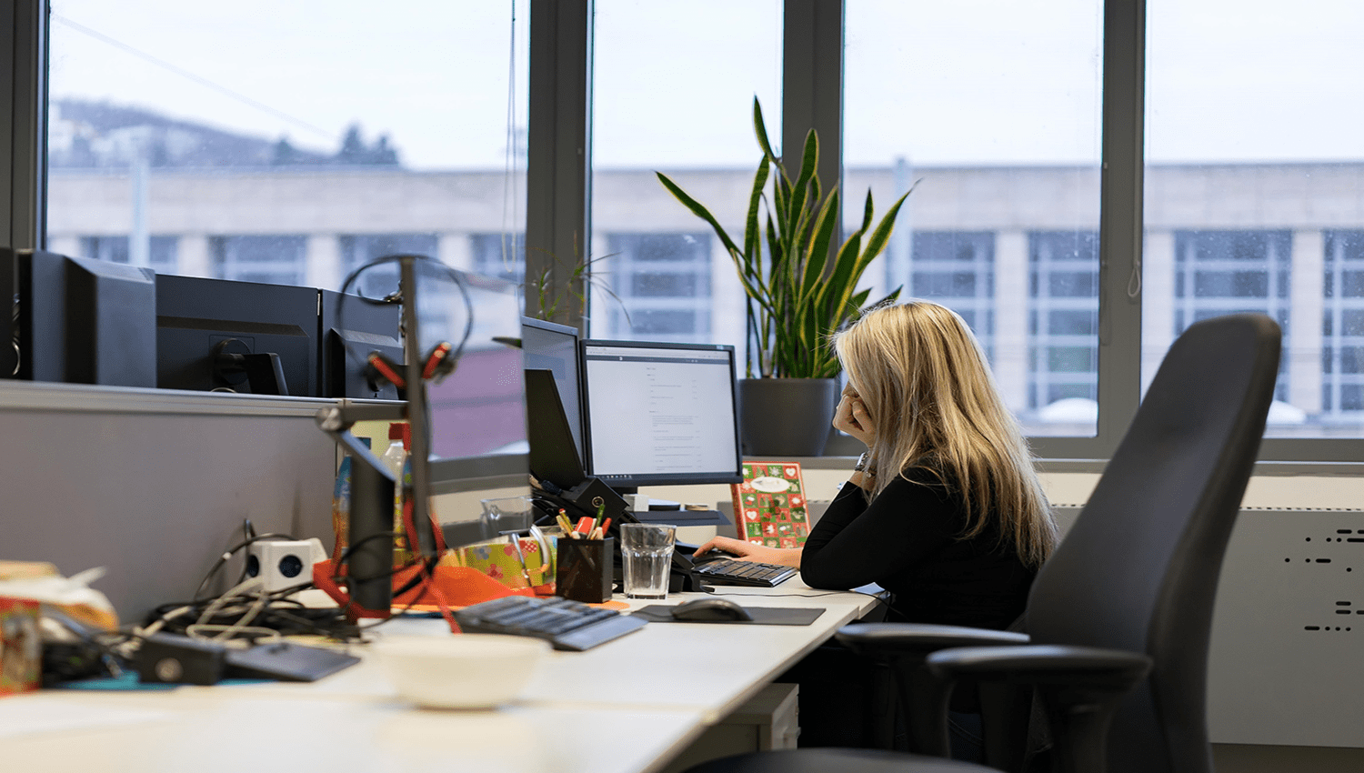 Professional at Workplace